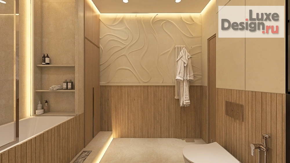 Дизайн интерьера четырехкомнатной квартиры "Четырехкомнатная квартира 160 кв.м." (фото 46)