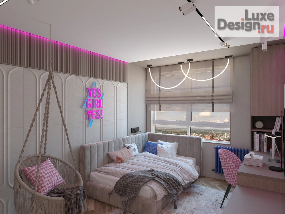 Дизайн интерьера двухкомнатной квартиры "Квартира в современном стиле в ЖК Опера" (фото 11)