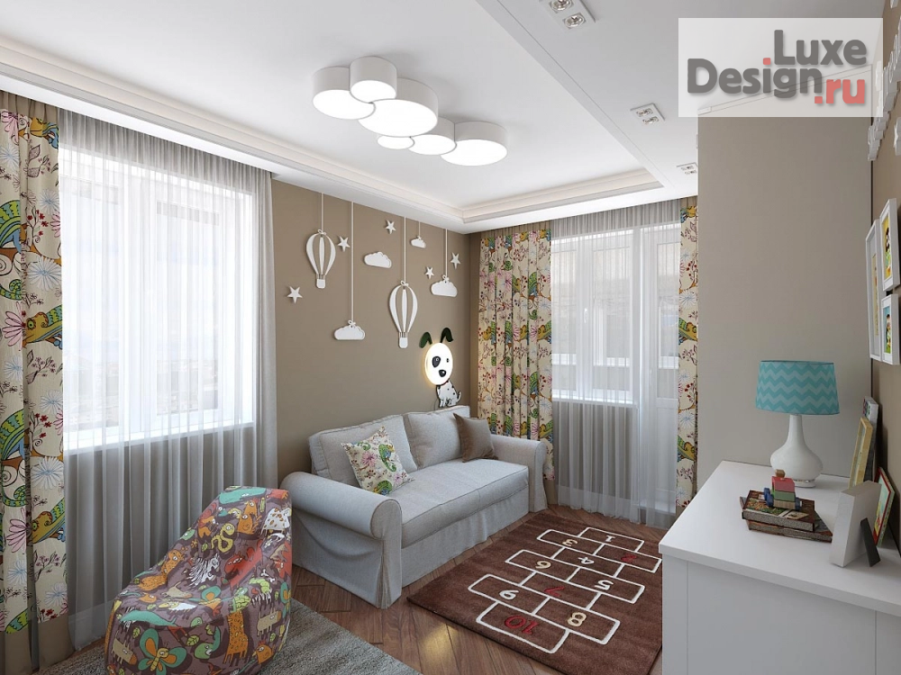 Дизайн интерьера трехкомнатной квартиры "Проект трехкомнатной квартиры" (фото 11)