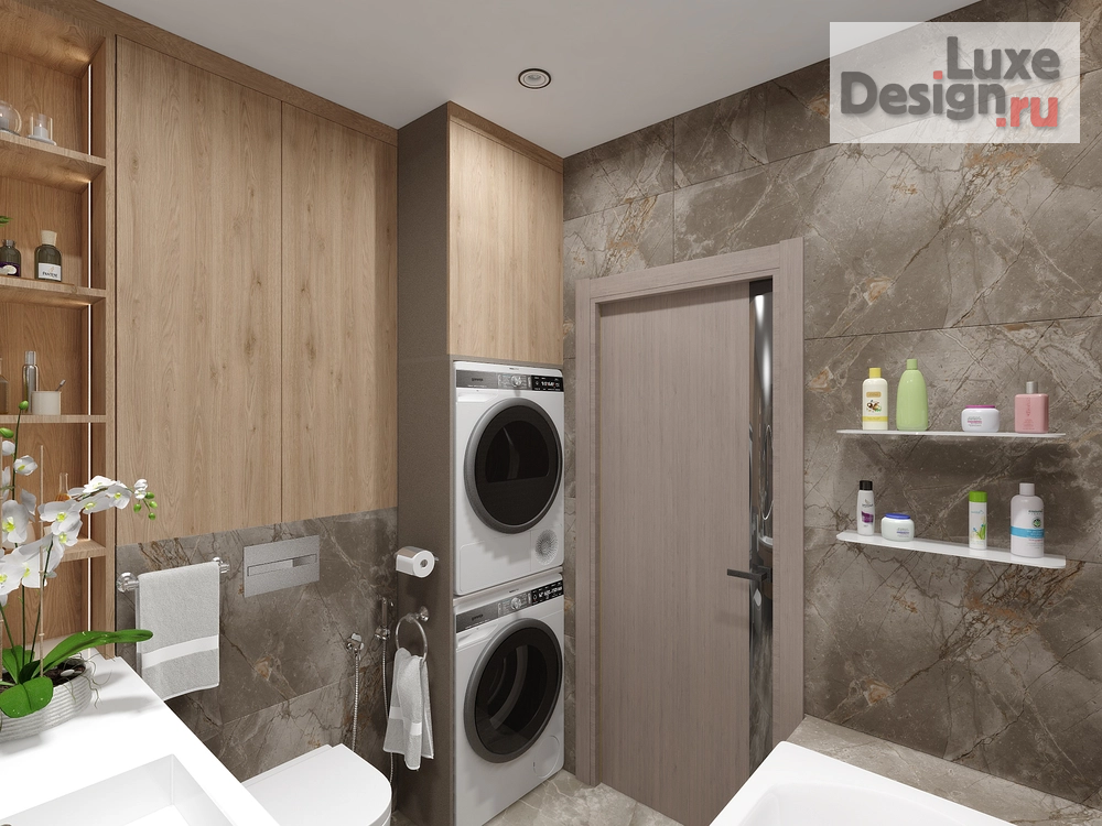 Дизайн интерьера двухкомнатной квартиры "Квартира в Сургуте" (фото 10)