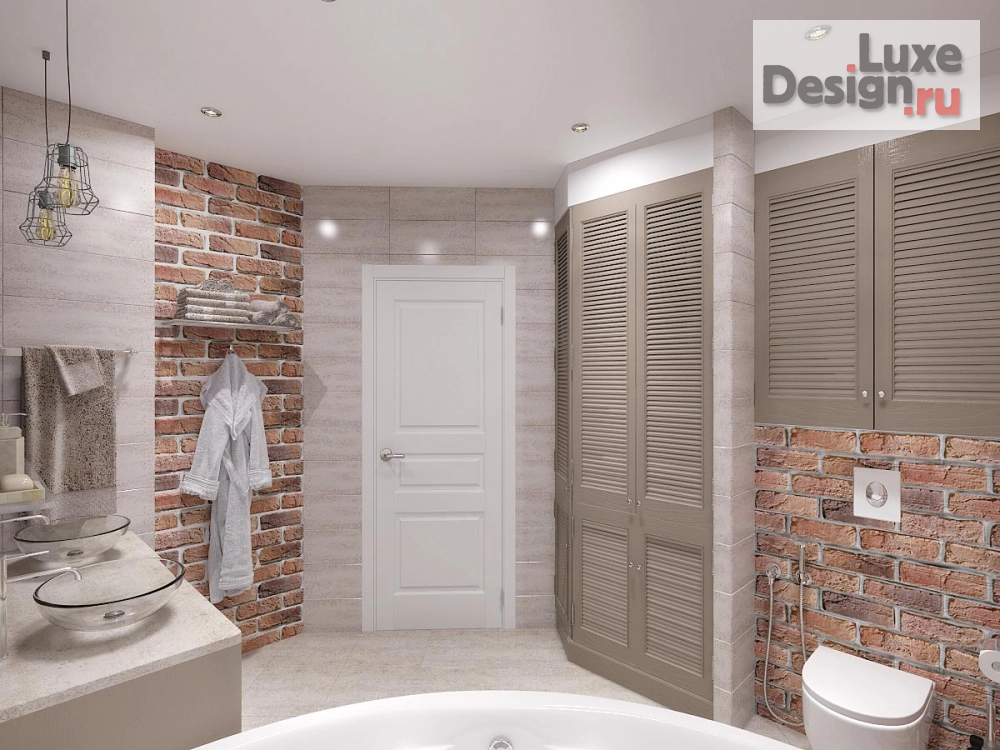 Дизайн интерьера трехкомнатной квартиры "Проект трехкомнатной квартиры" (фото 20)