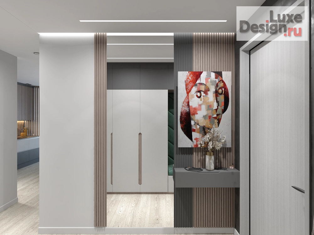 Дизайн интерьера двухкомнатной квартиры "Квартира в Сургуте" (фото 6)