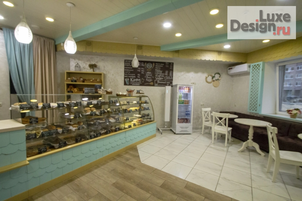 Дизайн интерьера кафе "Дизайн-проект пекарни (Реализация)" (фото 1)