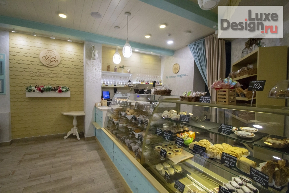 Дизайн интерьера кафе "Дизайн-проект пекарни (Реализация)" (фото 3)