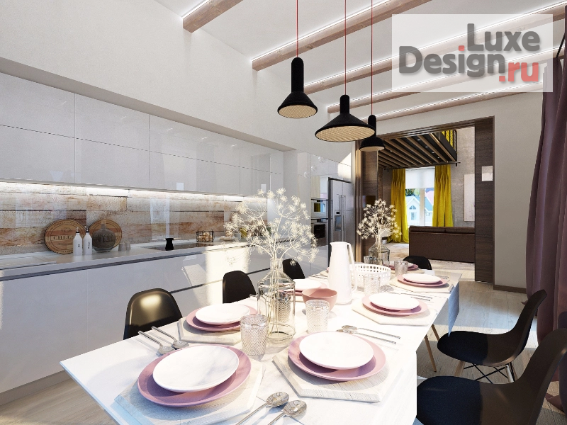 Дизайн интерьера коттеджа "Проект коттеджа" (фото 14)