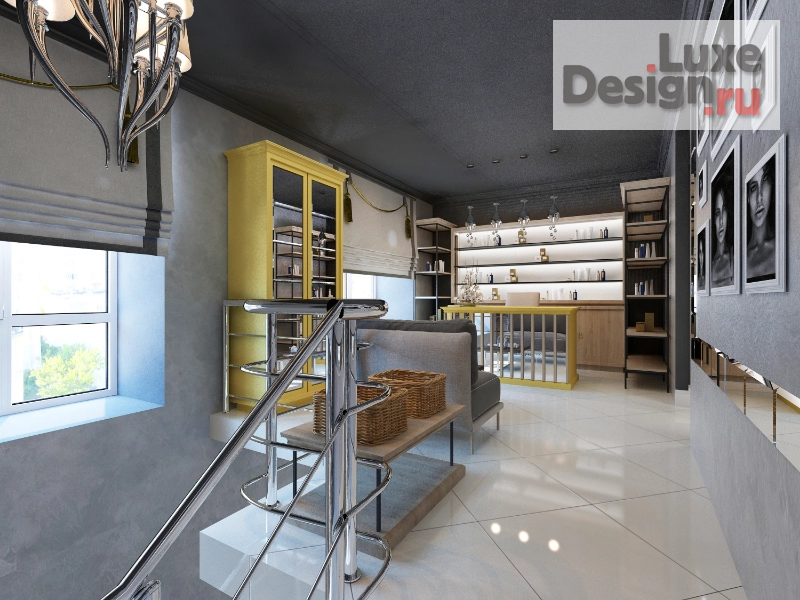 Дизайн интерьера салона красоты "Проект салона красоты" (фото 1)