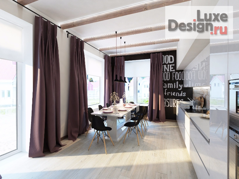 Дизайн интерьера коттеджа "Проект коттеджа" (фото 12)