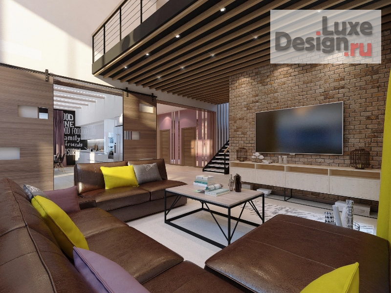 Дизайн интерьера коттеджа "Проект коттеджа" (фото 1)