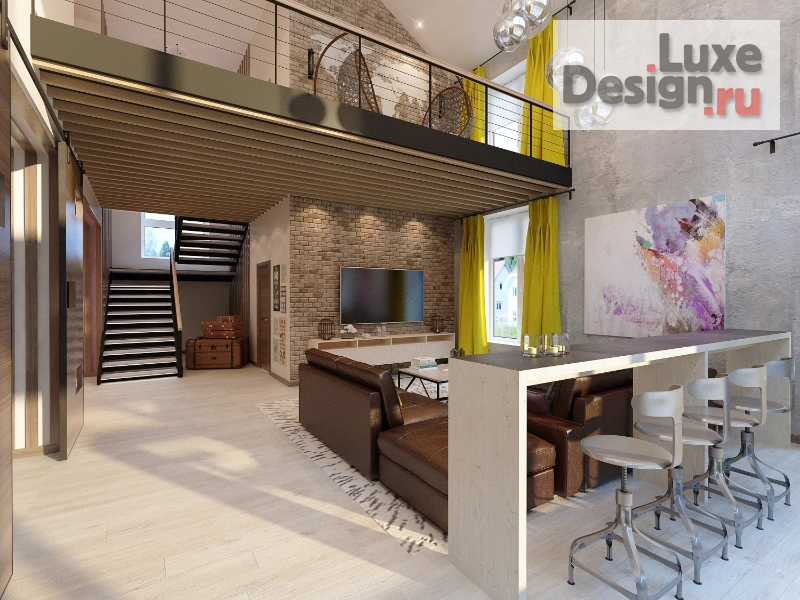 Дизайн интерьера коттеджа "Проект коттеджа" (фото 2)