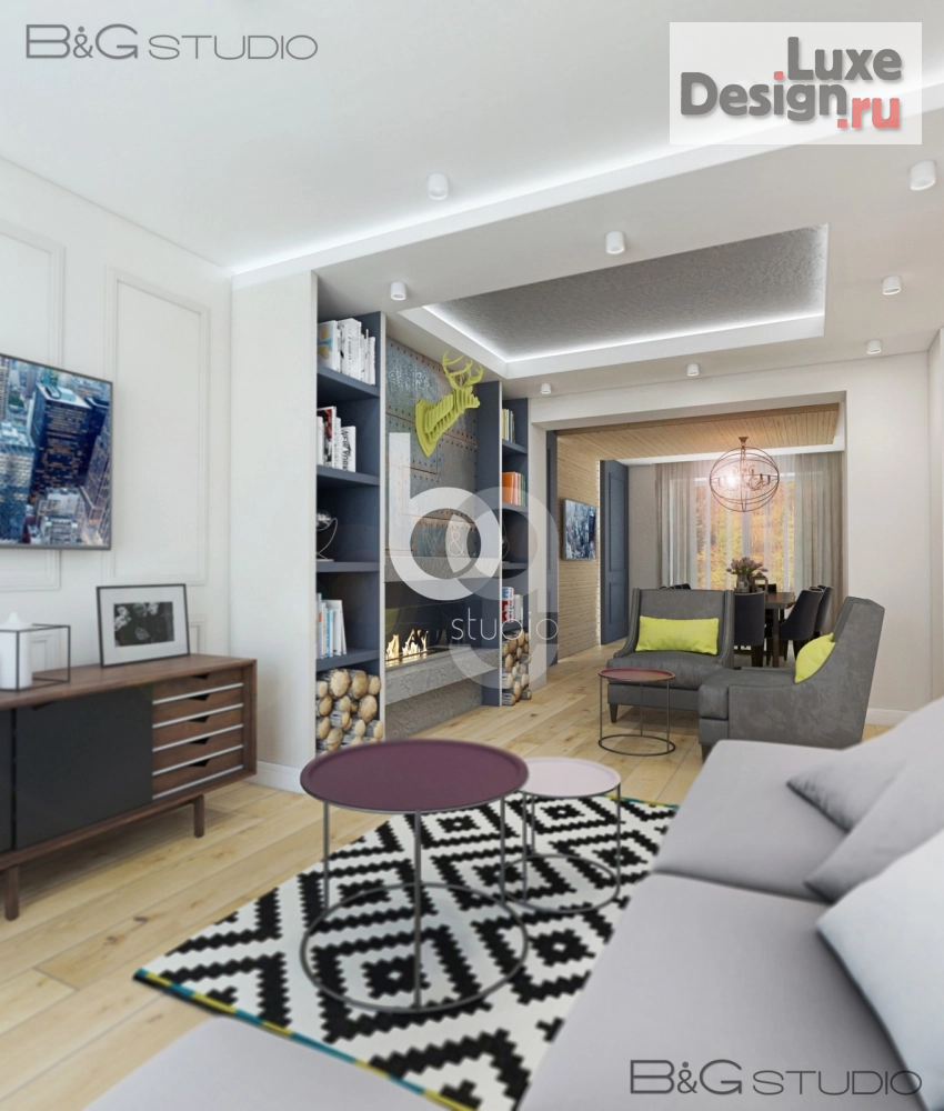 Дизайн интерьера таунхауса "Проект таунхауса" (фото 4)