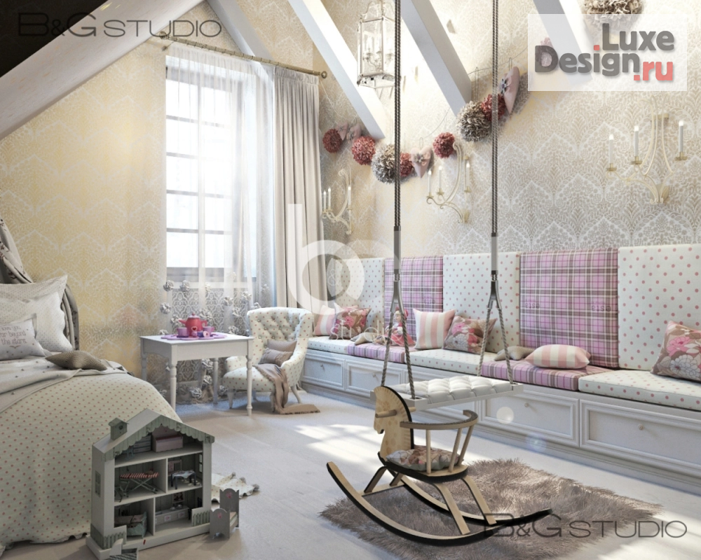Дизайн интерьера детской "Проект детской комнаты" (фото 1)
