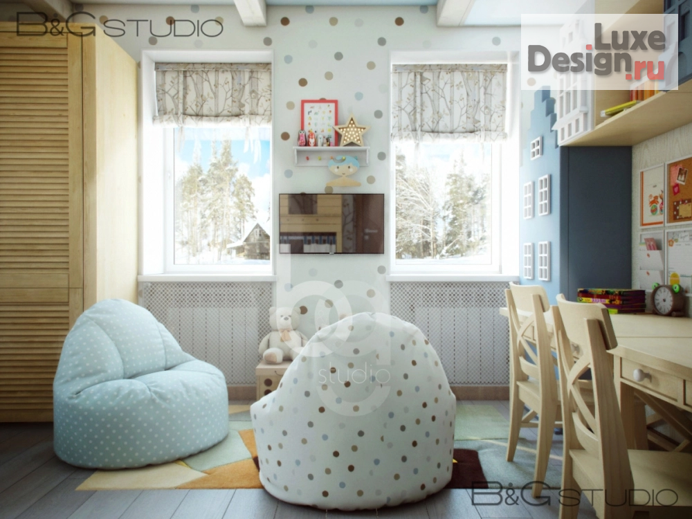 Дизайн интерьера детской "Проект детской комнаты" (фото 8)
