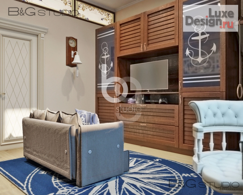 Дизайн интерьера детской "Проект детской комнаты" (фото 9)