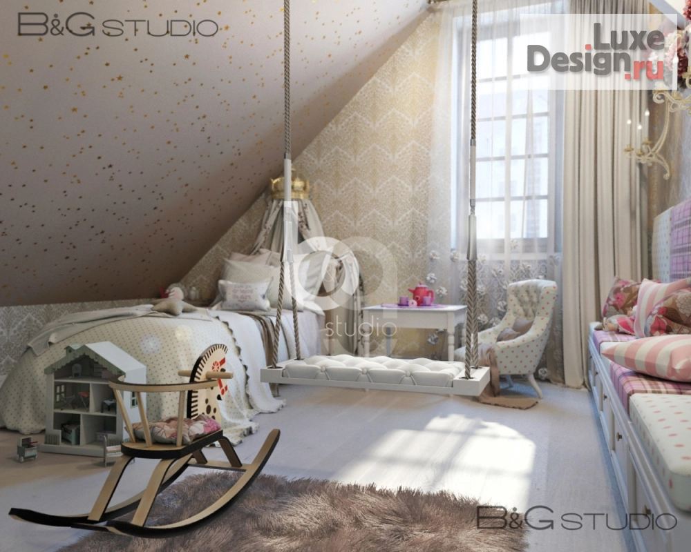 Дизайн интерьера детской "Проект детской комнаты" (фото 2)