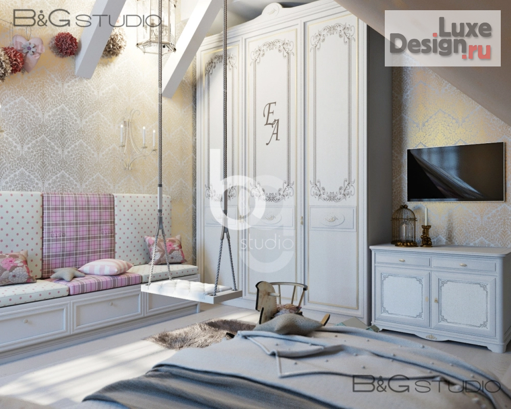 Дизайн интерьера детской "Проект детской комнаты" (фото 3)