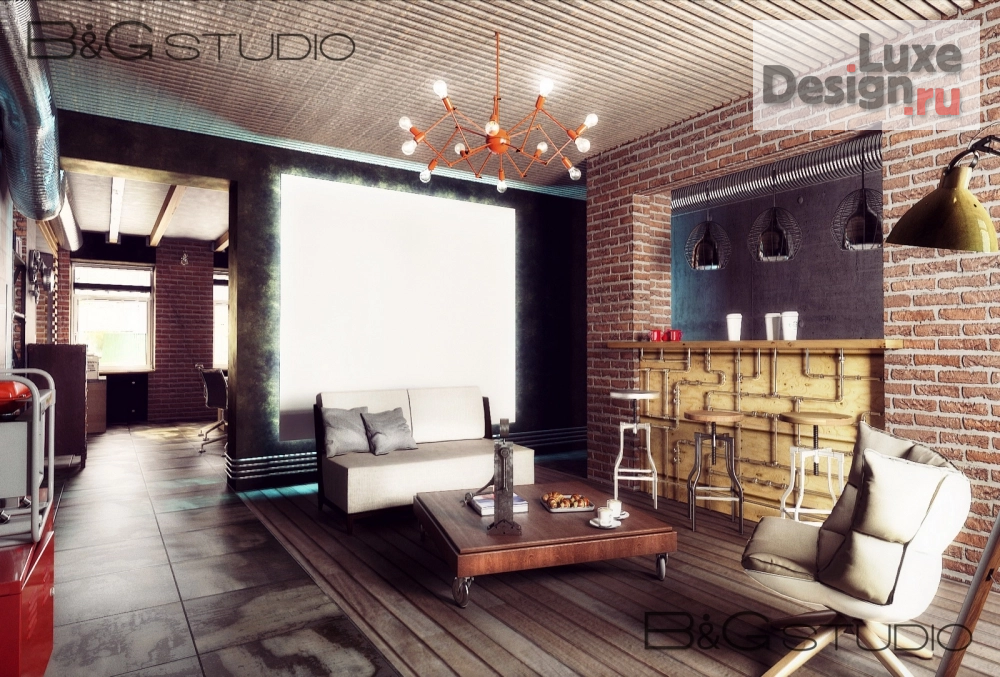 Дизайн интерьера таунхауса "Дизайн кафе" (фото 4)