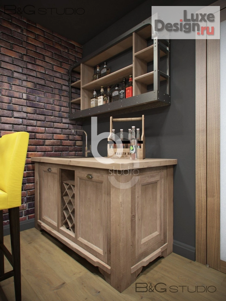 Дизайн интерьера таунхауса "Дизайн кафе" (фото 6)