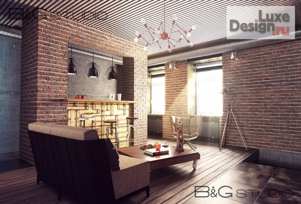 Дизайн интерьера таунхауса "Дизайн кафе" (фото 8)