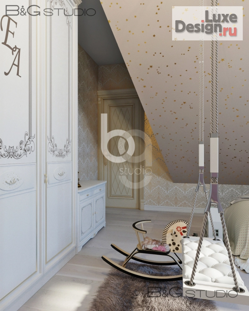 Дизайн интерьера детской "Проект детской комнаты" (фото 15)