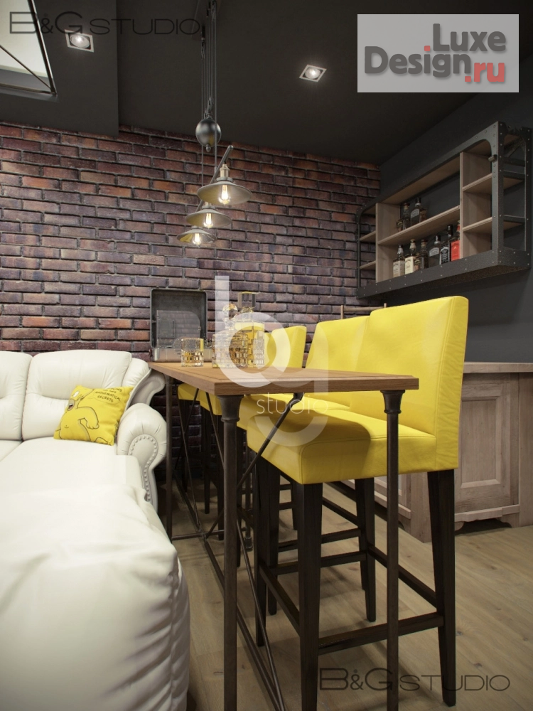 Дизайн интерьера таунхауса "Дизайн кафе" (фото 10)