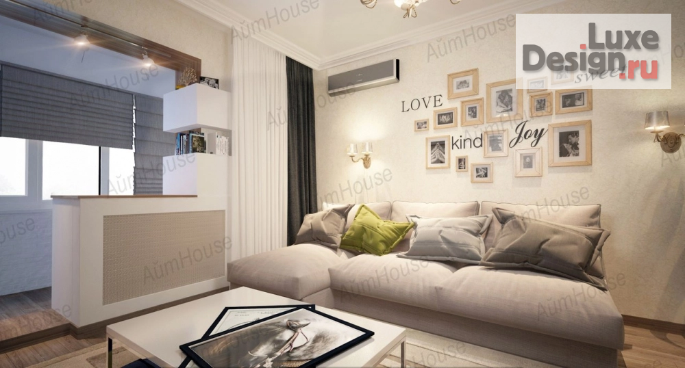 Дизайн интерьера гостиной "Дизайн гостиных" (фото 4)