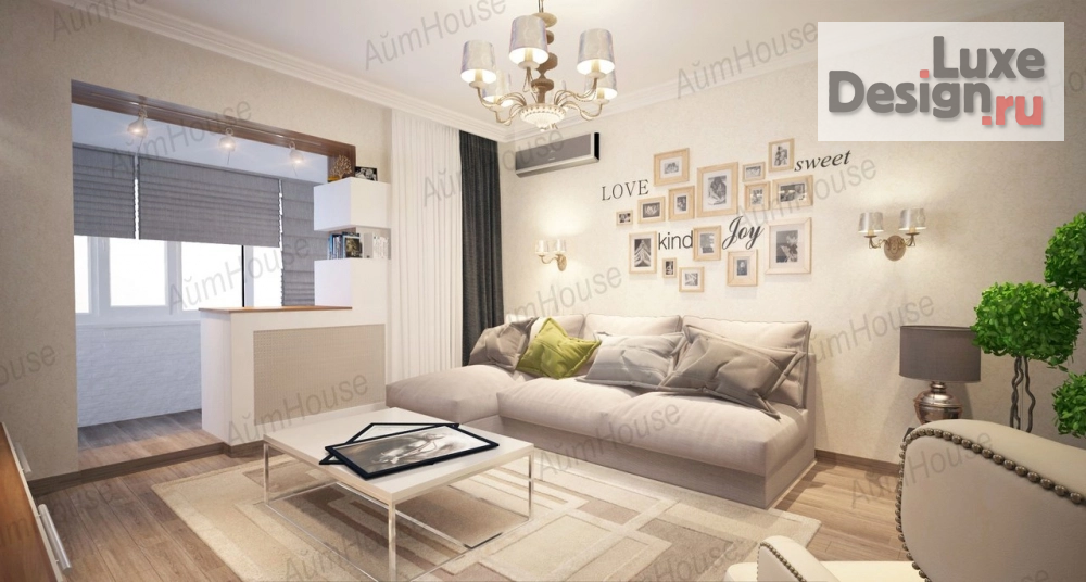 Дизайн интерьера гостиной "Дизайн гостиных" (фото 6)