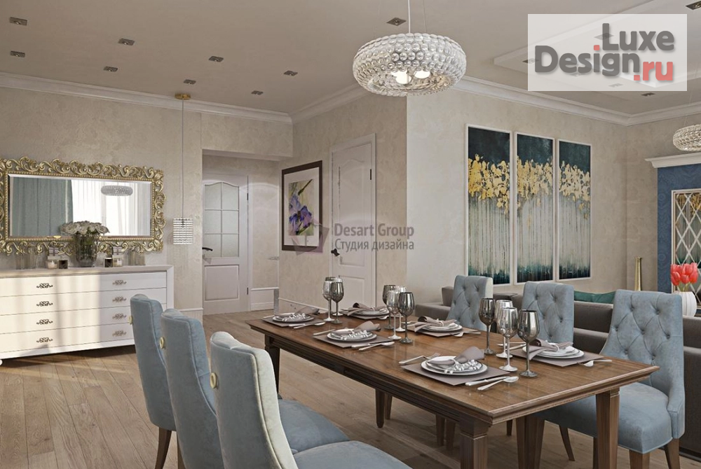 Дизайн интерьера квартиры "Дизайн-проект квартиры" (фото 4)