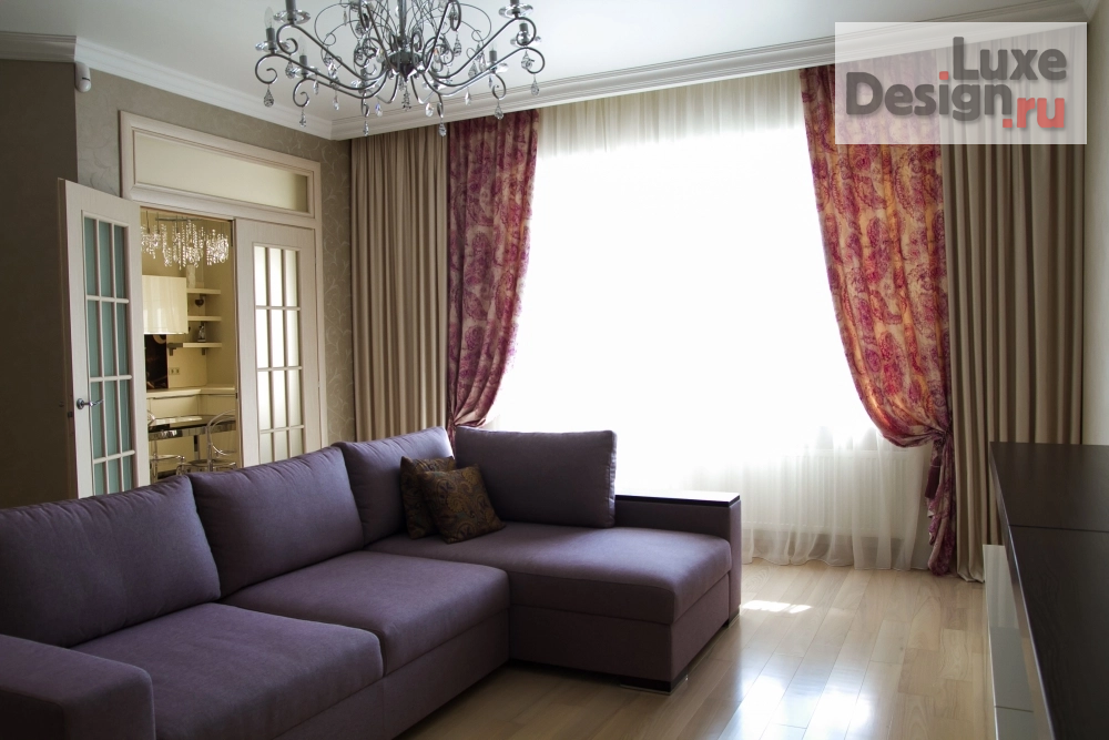 Дизайн интерьера трехкомнатной квартиры "Дизайн трехкомнатной квартиры" (фото 2)