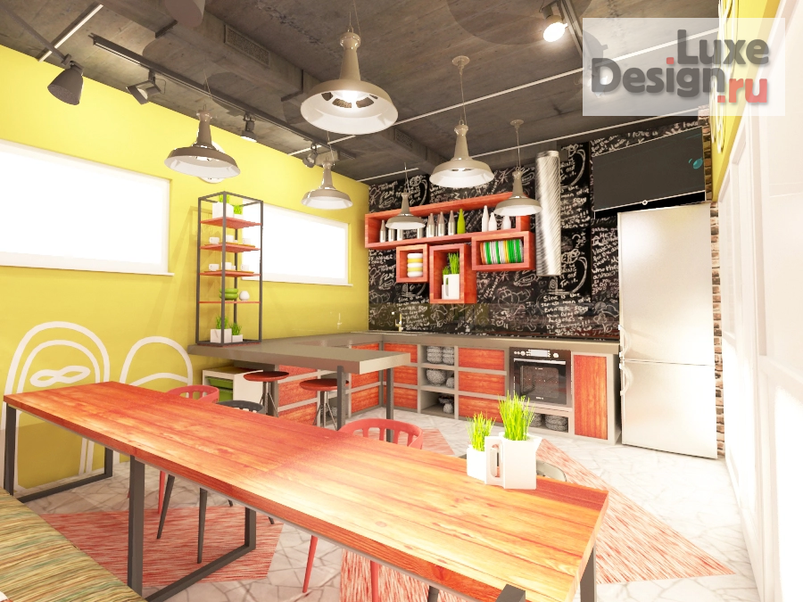 Дизайн интерьера хостела "Проект хостела" (фото 3)