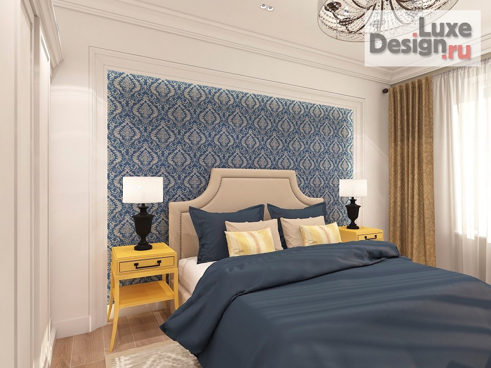 Дизайн интерьера трехкомнатной квартиры "квартира 100 кв.м." (фото 1)