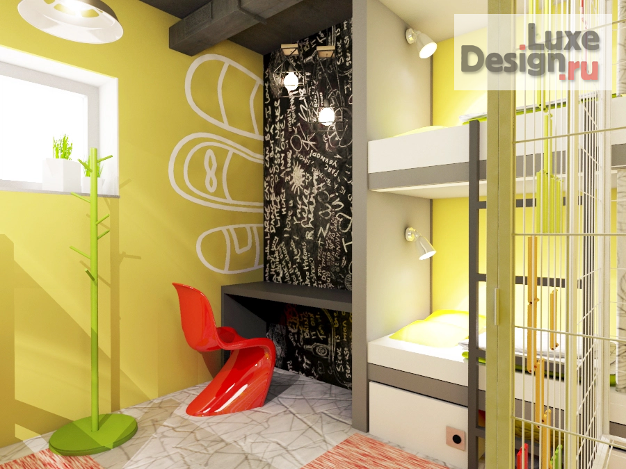 Дизайн интерьера хостела "Проект хостела" (фото 7)
