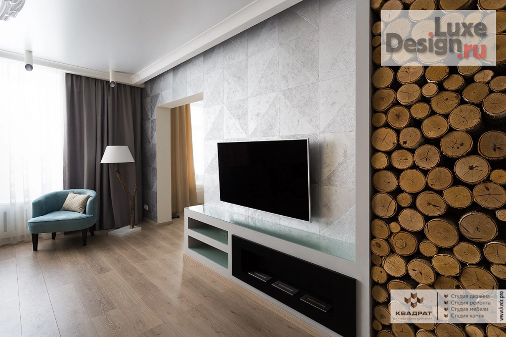 Дизайн интерьера квартиры студии "Проект квартиры в ЖК "Ожогино"" (фото 3)