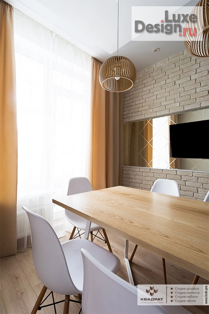 Дизайн интерьера квартиры студии "Проект квартиры в ЖК "Ожогино"" (фото 7)