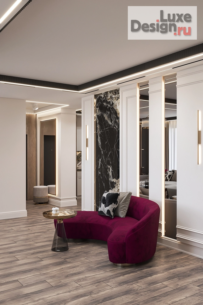 Дизайн интерьера пентхауса "Пентхаус в ЖК Европейский" (фото 12)