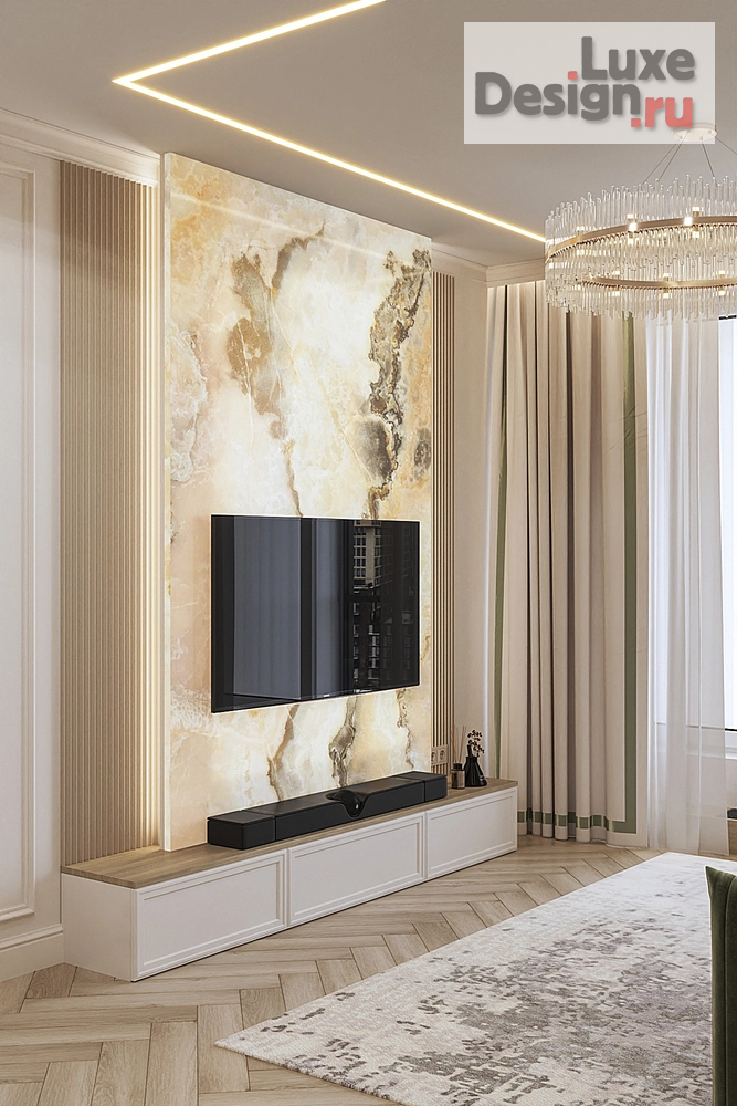 Дизайн интерьера трехкомнатной квартиры "3-х комнатная квартира в ЖК Речной порт" (фото 6)