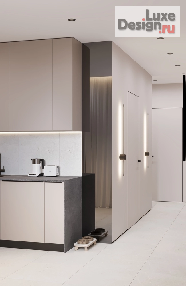 Дизайн интерьера двухкомнатной квартиры "Квартира в ЖК " (фото 5)