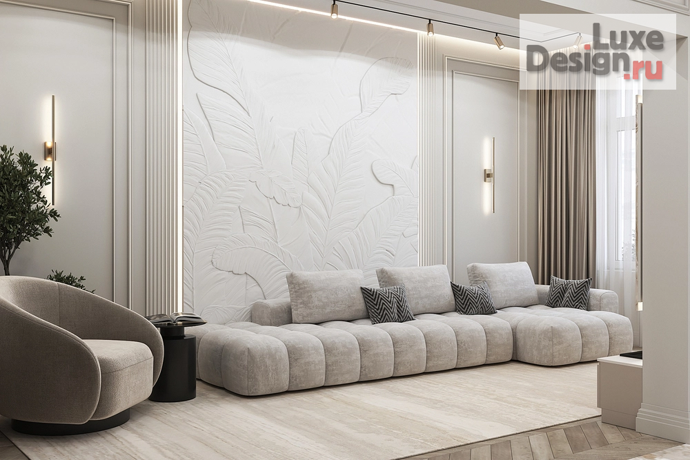 Дизайн интерьера трехкомнатной квартиры "Квартира в ЖК Ожогино" (фото 3)