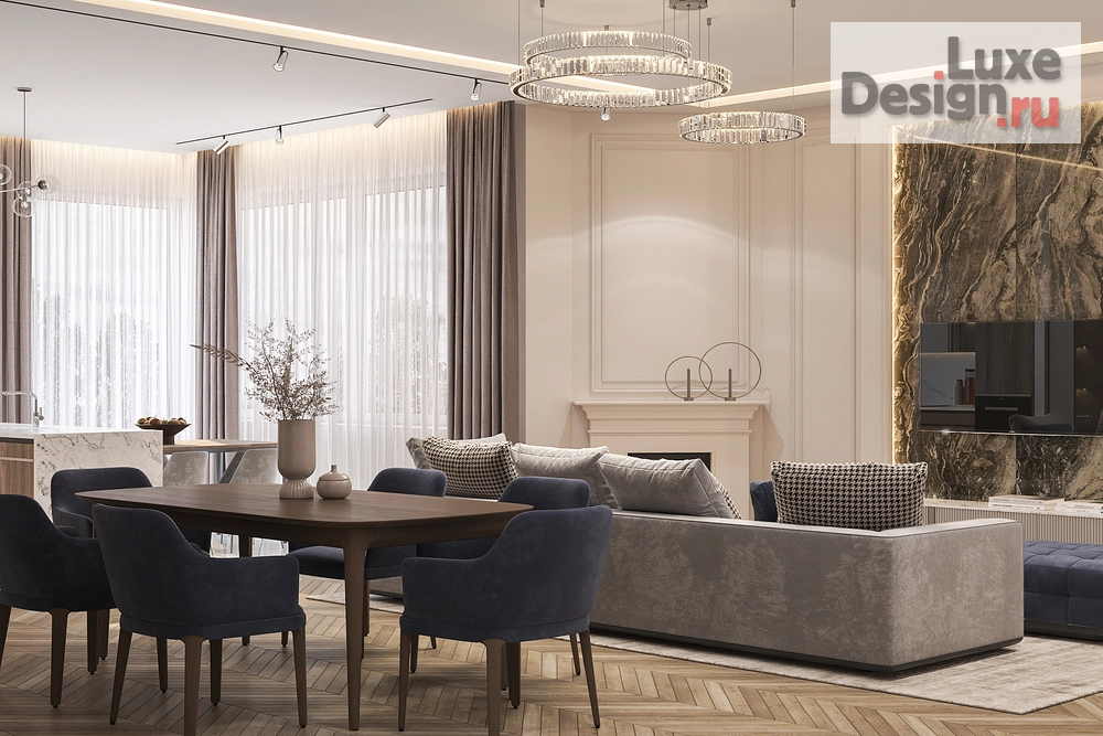 Дизайн интерьера загородного дома "Дом в Балашихе" (фото 3)