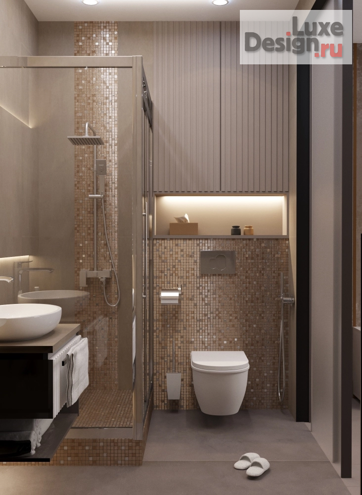 Дизайн интерьера двухкомнатной квартиры "Проект 2-х комнатной квартиры" (фото 9)