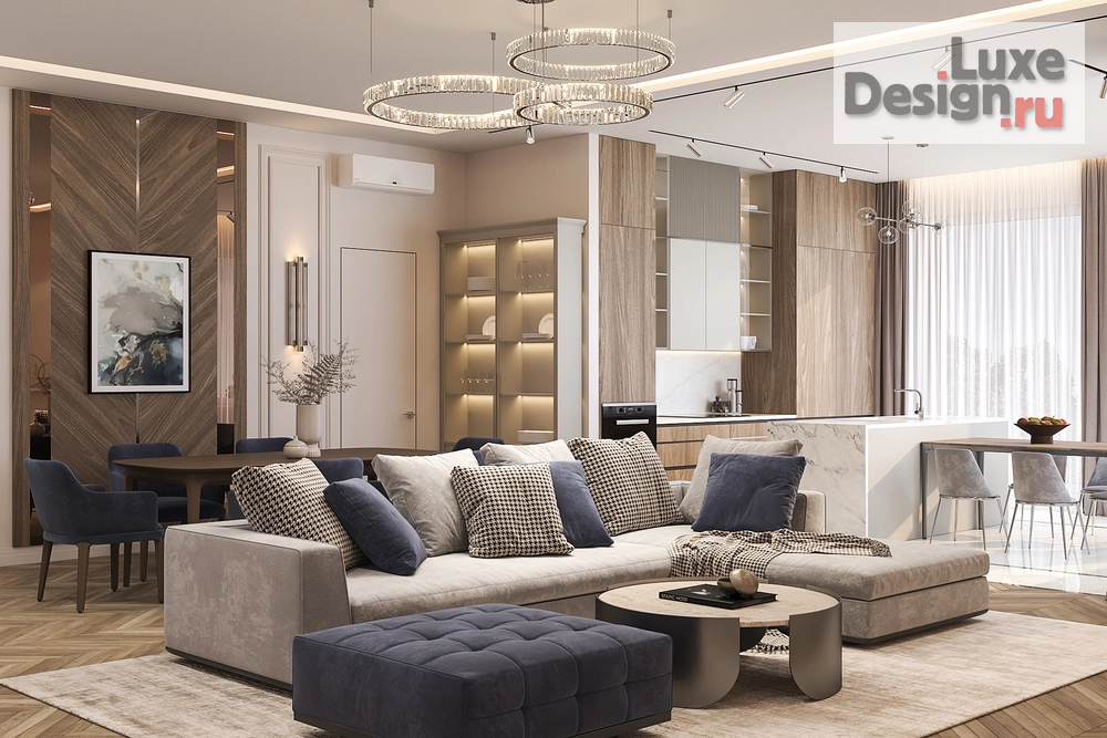 Дизайн интерьера загородного дома "Дом в Балашихе" (фото 1)