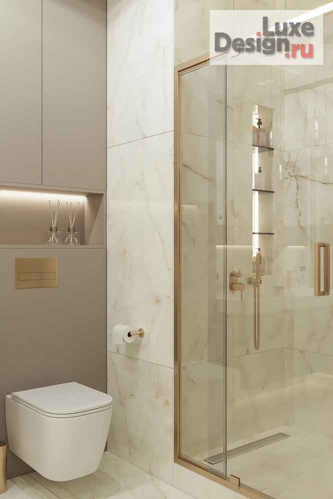 Дизайн интерьера трехкомнатной квартиры "Квартира в ЖК Ожогино" (фото 9)