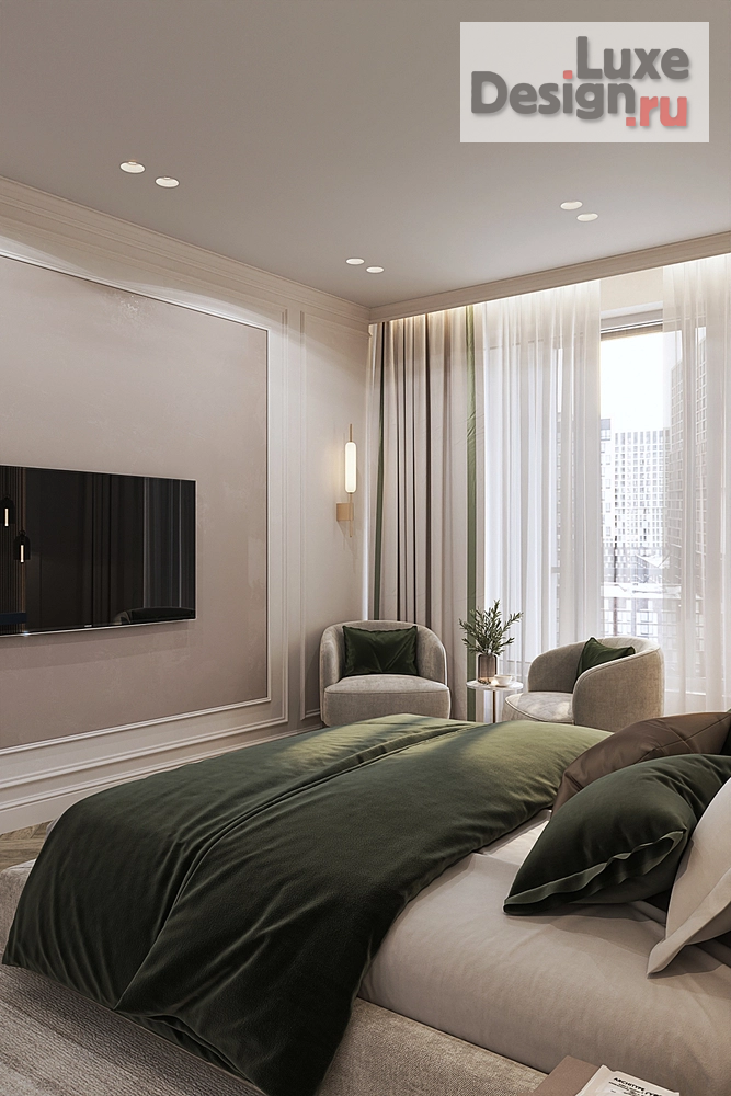 Дизайн интерьера трехкомнатной квартиры "3-х комнатная квартира в ЖК Речной порт" (фото 13)