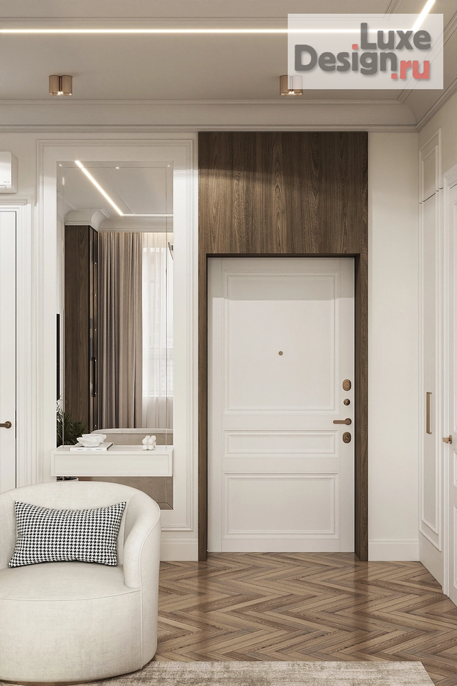 Дизайн интерьера трехкомнатной квартиры "Квартира в ЖК Опера" (фото 4)