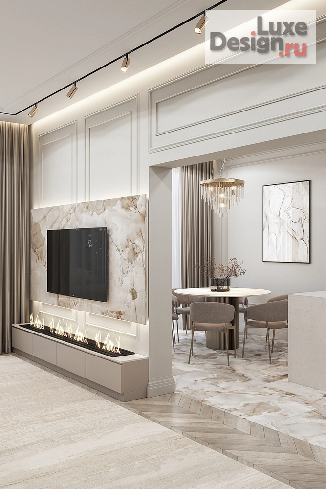 Дизайн интерьера трехкомнатной квартиры "Квартира в ЖК Ожогино" (фото 5)