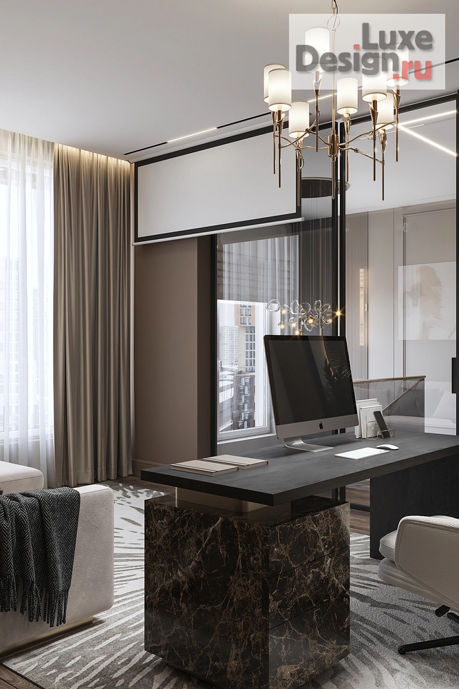 Дизайн интерьера пентхауса "Пентхаус в ЖК Европейский" (фото 18)