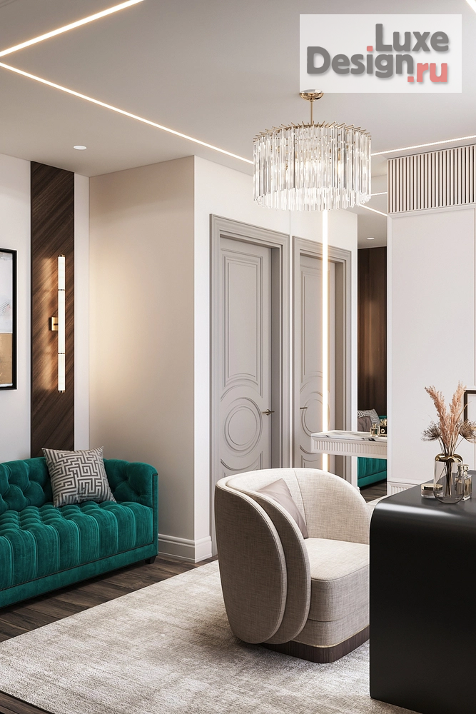 Дизайн интерьера пентхауса "Пентхаус в ЖК Европейский" (фото 29)