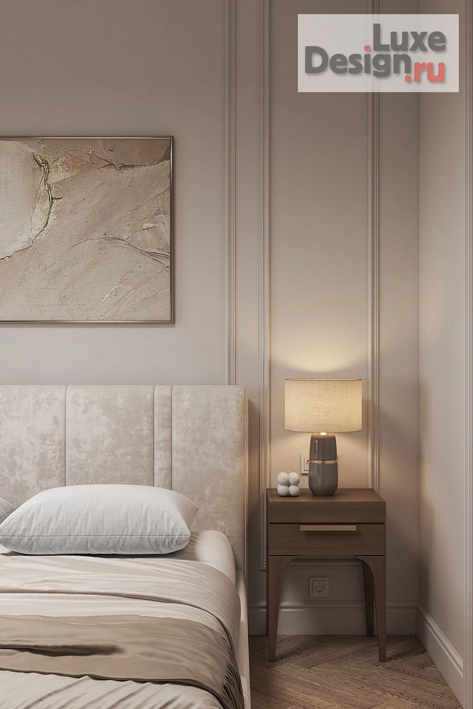 Дизайн интерьера двухкомнатной квартиры "Квартира в неоклассике в Москве." (фото 8)