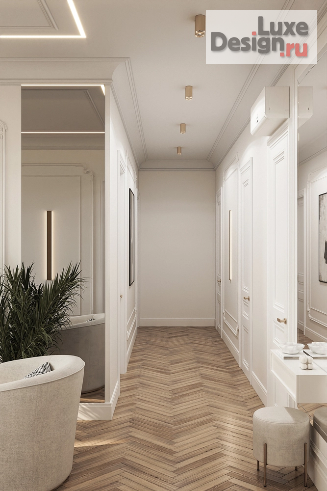 Дизайн интерьера трехкомнатной квартиры "Квартира в ЖК Опера" (фото 6)