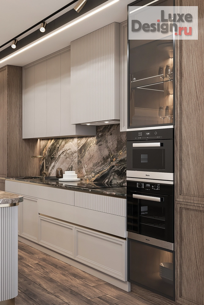 Дизайн интерьера пентхауса "Пентхаус в ЖК Европейский" (фото 7)