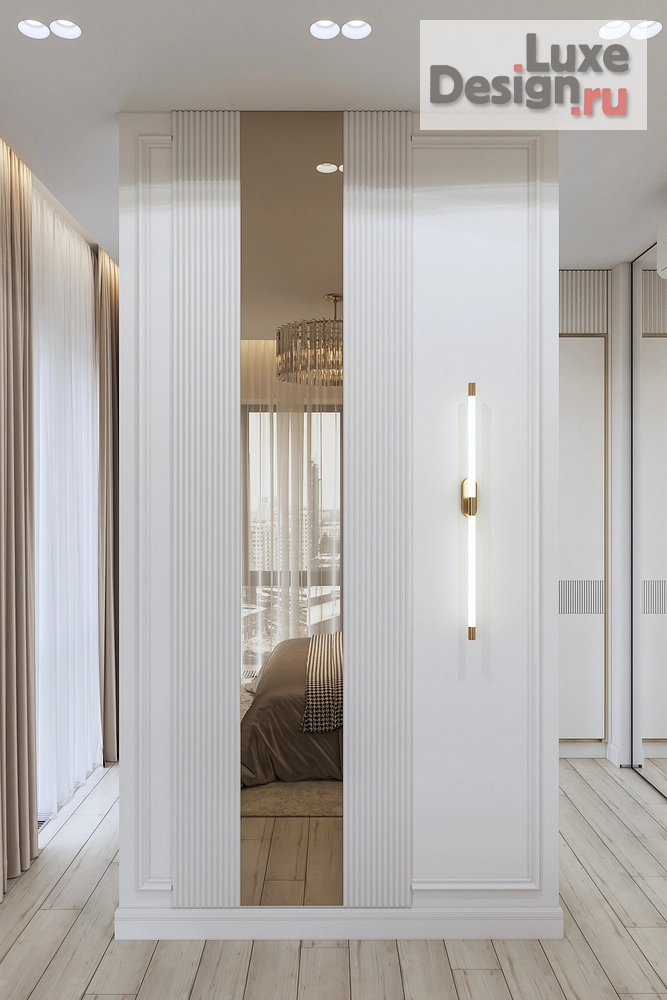 Дизайн интерьера двухкомнатной квартиры "Квартира в стиле Ар-деко в Москве" (фото 13)